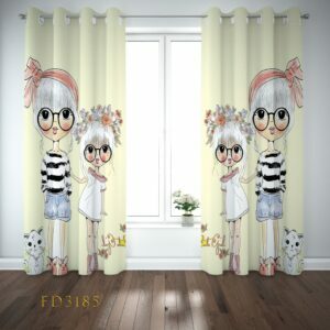 پرده چاپی مدل FD3185