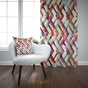 پرده چاپی مدل FD2605