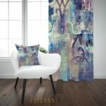 پرده چاپی مدل FD2555