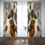 پرده چاپی مدل FD2385