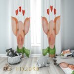 پرده چاپی مدل FD2090