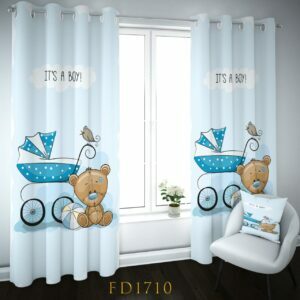 پرده چاپی مدل FD1710