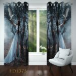 پرده چاپی مدل FD1375