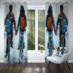 پرده چاپی مدل FD1345