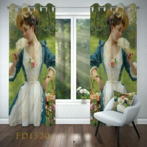 پرده چاپی مدل FD1320