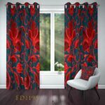 پرده چاپی مدل FD1195