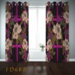 پرده چاپی مدل FD680