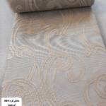 پرده دو مکانیزم مدل مشکی کرم 584