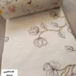 پرده دو مکانیزم مدل C-40 گلدوزی