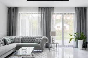 اصول ست کردن پرده با مبل و فرش