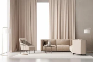 مهم ترین فواید نصب پرده بلند برای پنجره های قدی