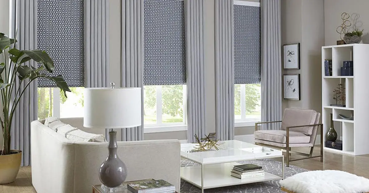 پرده زبرا با ترکیب کرکره ای